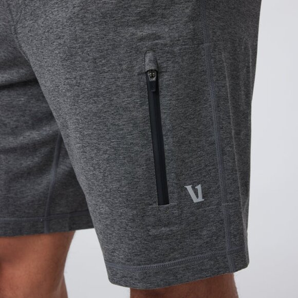 NWT Vuori Sunday Performance Short (Men) | Size: Medium, Color: Charcoal Heather - Picture 4 of 6